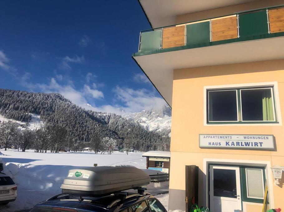 Family Appartment - Dachstein View 람자우 암 다흐스타인 외부 사진